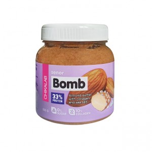 SENOR BOMB Миндальная паста с морской солью (250г) SENOR BOMB Миндальная паста с морской солью (250г)